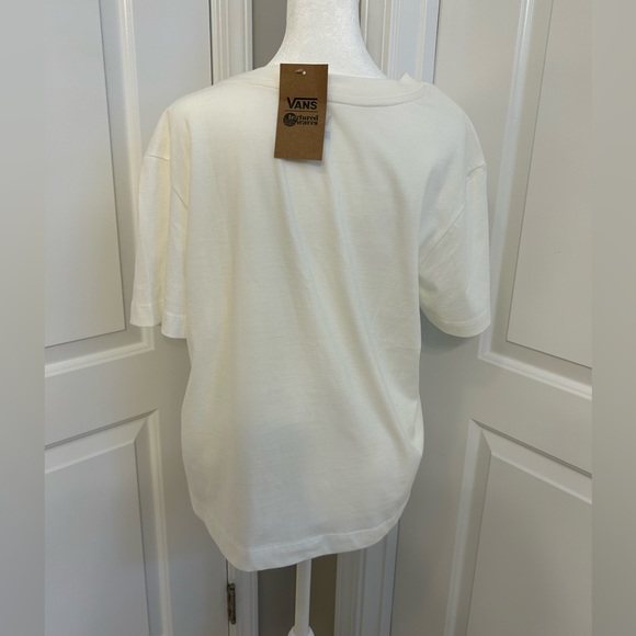 Vans Textured Waves T-Shirt Women’s Large - Picture 3 of 4